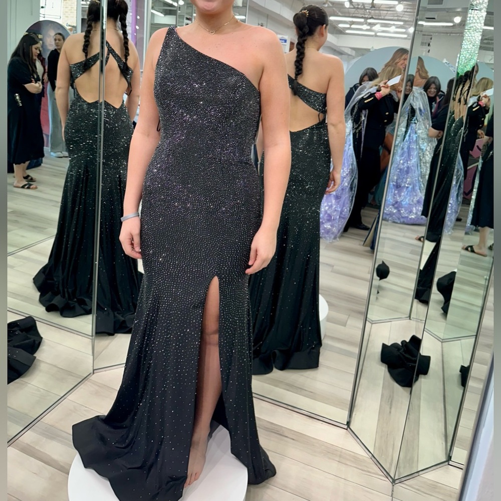 Black formal dress